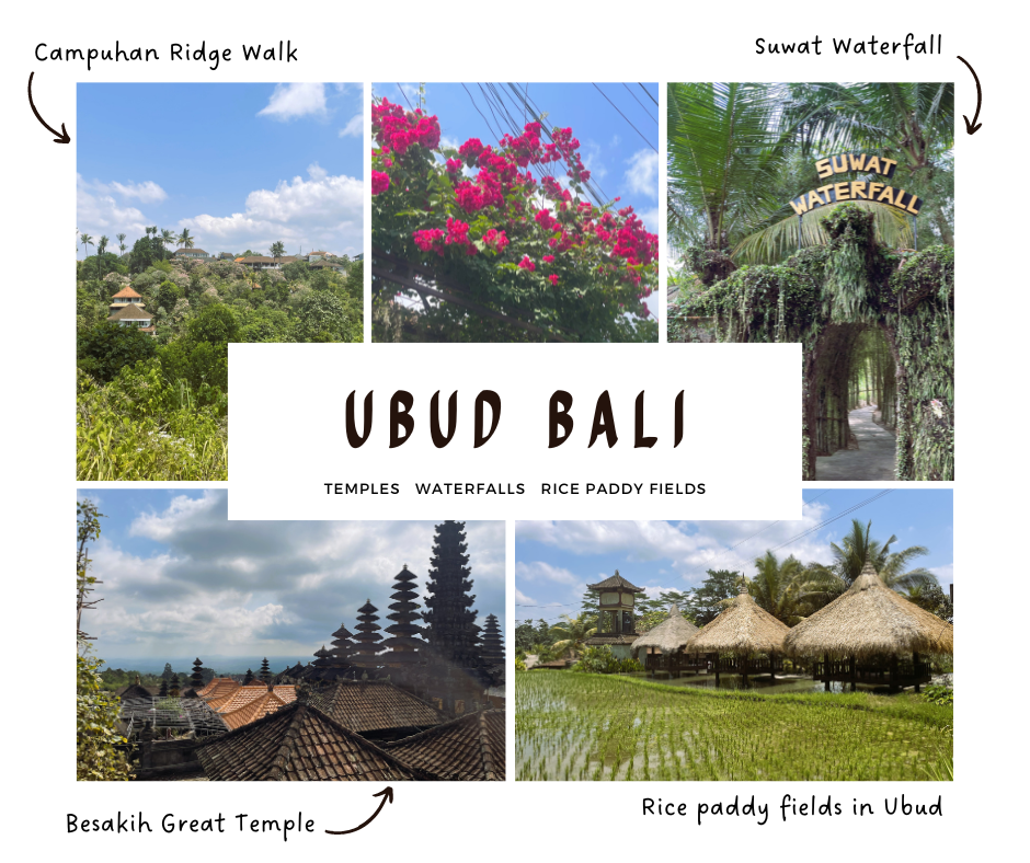 ubud best places in bali waterfall