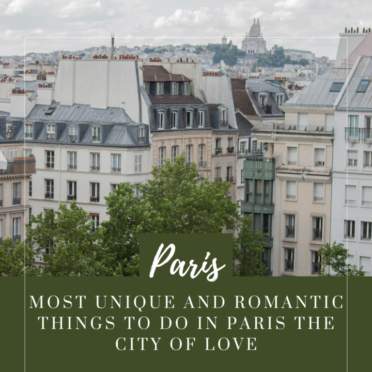 most unique and romantic things to do in paris