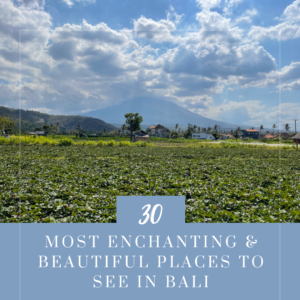 30 Most enchanting and beautiful places to see in bali indonesia