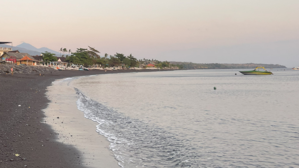 Amed Beach beautiful places to see in bali